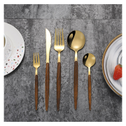 Dụng Cụ Ăn Uống Cán Gỗ - Dụng Cụ Nhà Hàng Jesmary